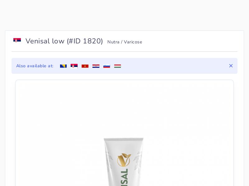 Venisal low