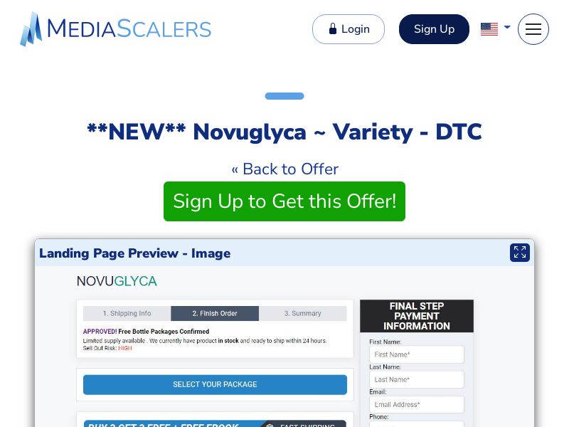Novuglyca ~ Variety - DTC [US]