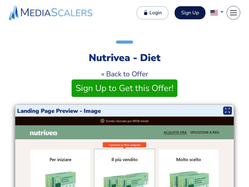 Nutrivea - Diet {+DTC} (Event Tracking) [IT]