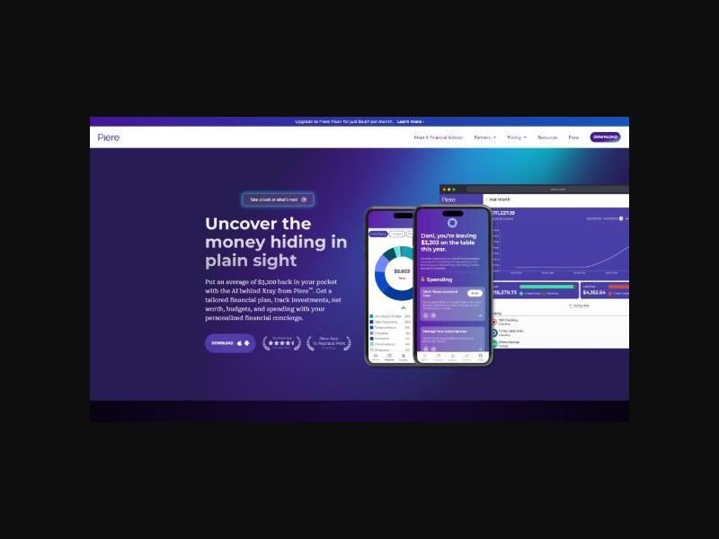 Piere - Budgeting App - Free Trial (US,CA)