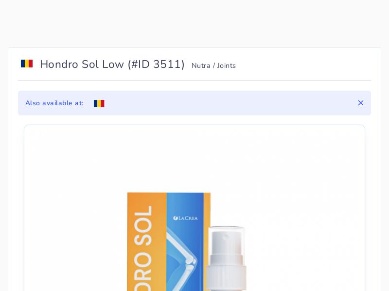 Hondro Sol Low