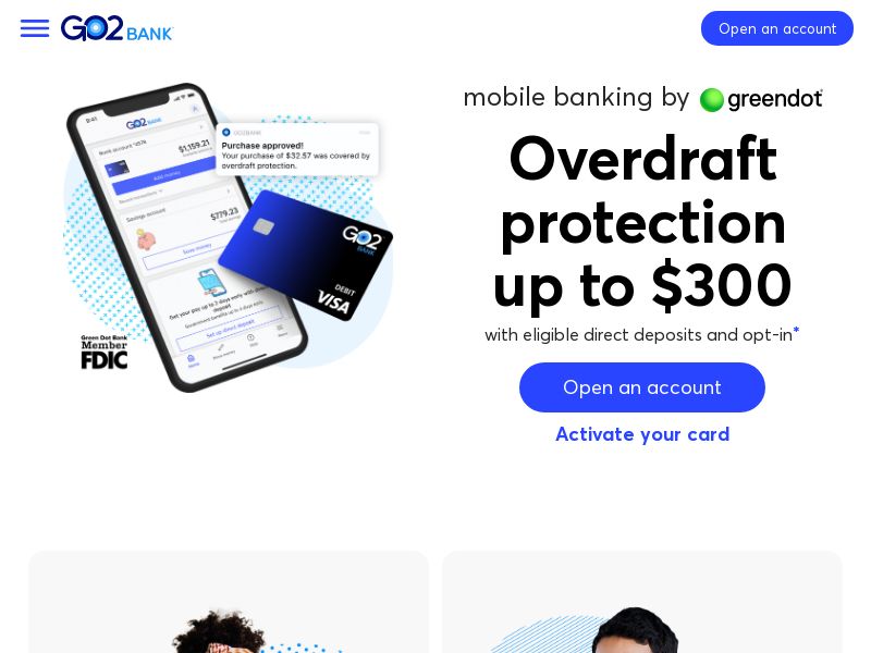 Go2Bank - Mobile Bank - Funded Account - CPA | US