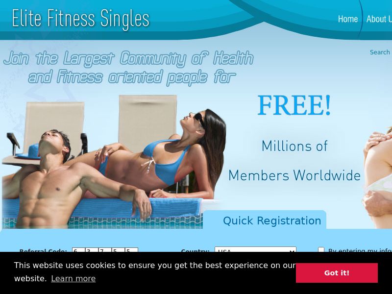 Elite Fitness Singles - US,UK,CA - (Proof Needed) - Desktop Only