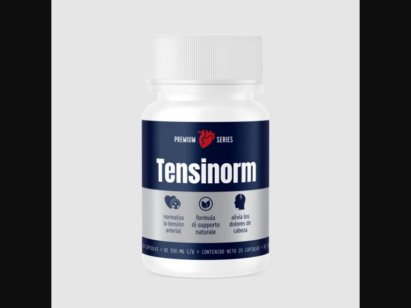 Tensinorm - capsules for hypertension | lower price