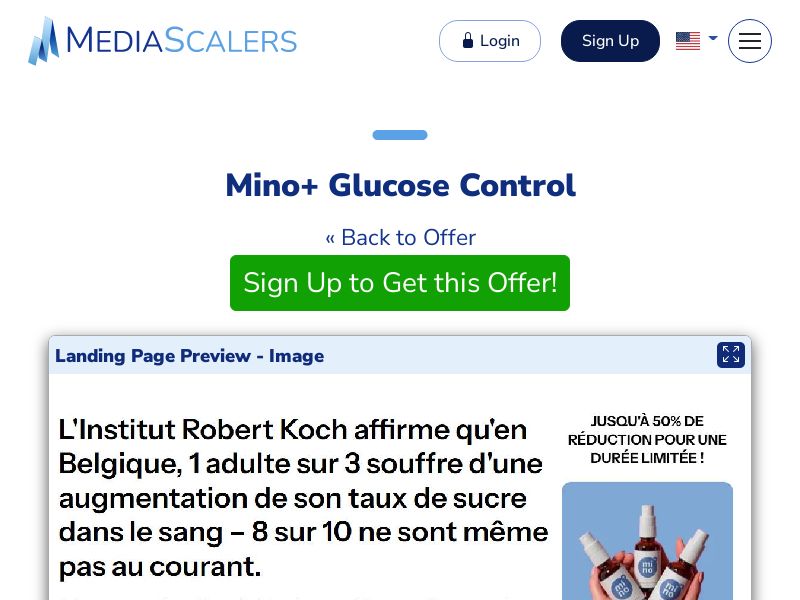Mino+ Glucose Control {+DTC, Alt-Landers} [BE]
