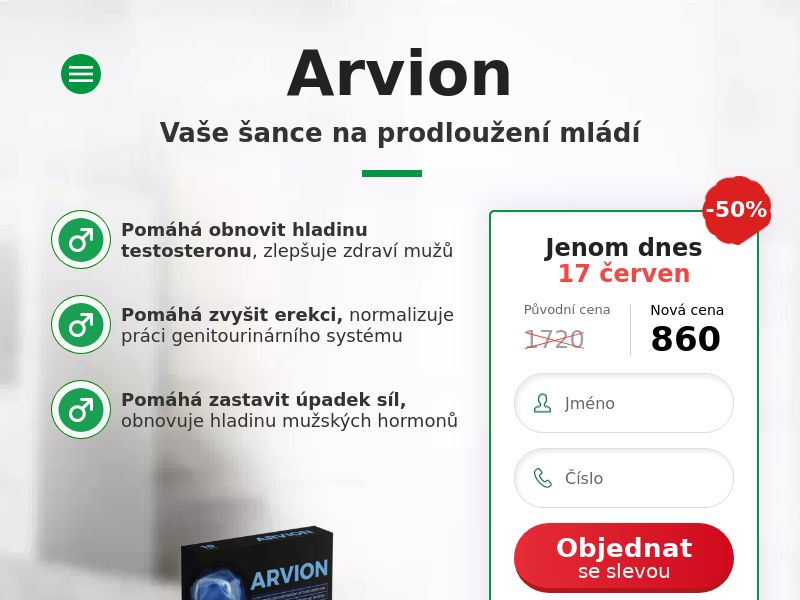 ARVION HU/CZ - Potency
