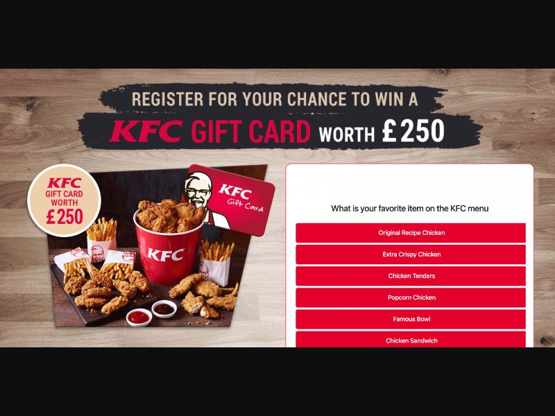 NL - Quiztionnaire - KFC - (CPL)