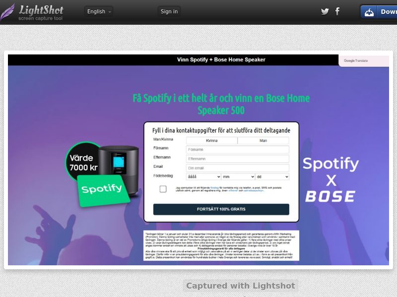 Spotify Subscription - CPL | SE
