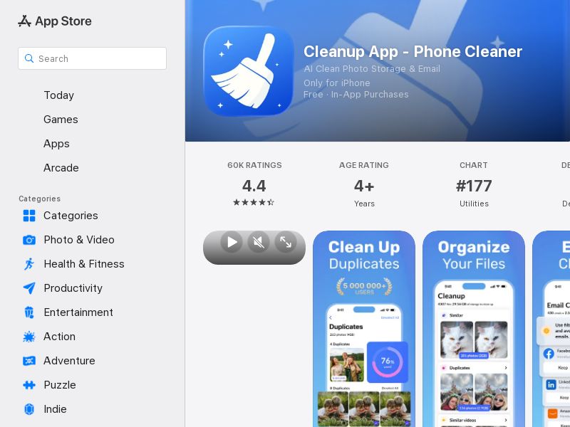 Cleanup App - US - CPA - iOS - Display