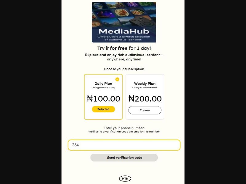36263 - NG - [MOB] - CookingChannel (Evina) - MTN - 2 Click