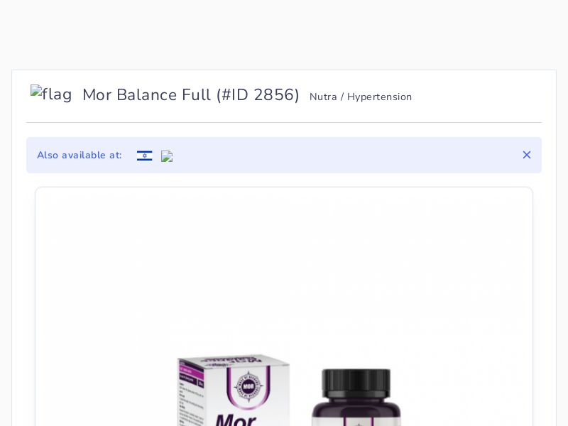 Mor Balance Full