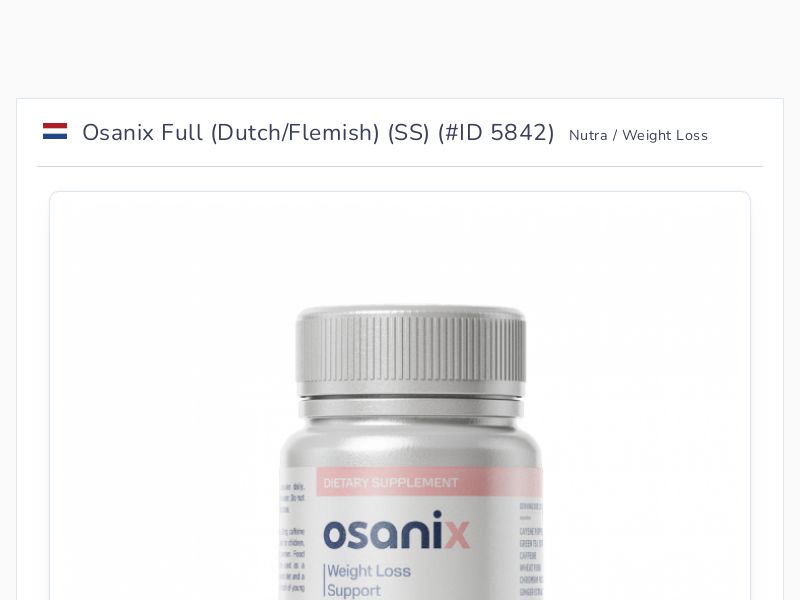Osanix Full (Dutch/Flemish) (SS)