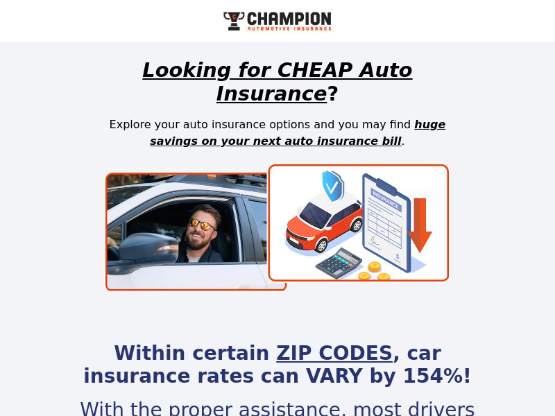 [WEB+WAP] - Champion Auto Insurance_CPL SOI_US