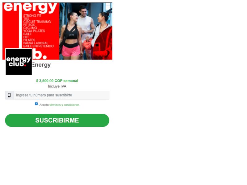 Energy Club Claro