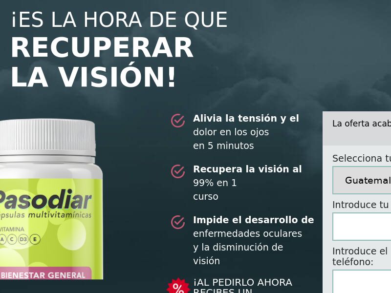 Pasodiar 299 GTQ - vision
