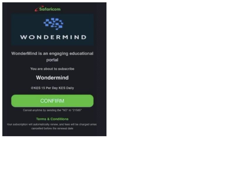 WonderMind SAFARICOM