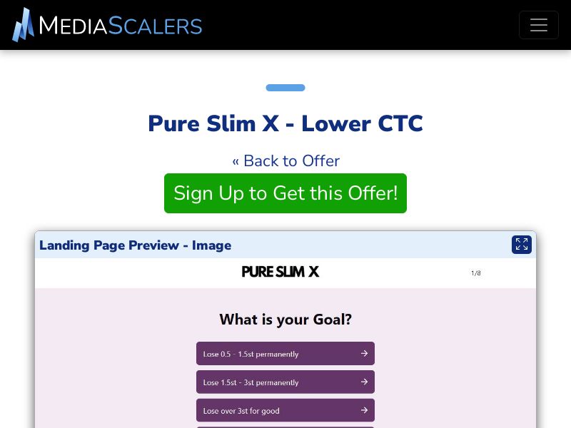 Pure Slim X - Lower CTC {+Quiz, Alt-Landers} (Event Tracking) [UK]