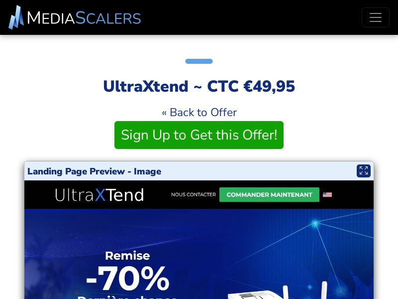 UltraXtend ~ CTC €49,95 {+DTC, Alt-Landers} (Event Tracking) [FR]