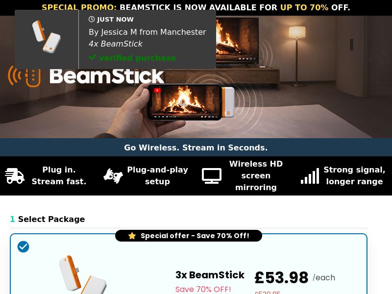 BeamStick SS - UK