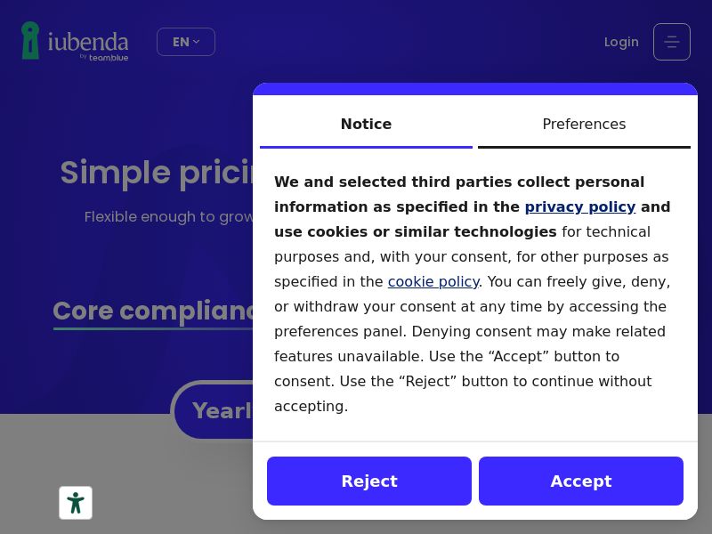 Iubenda.com Utility CPS - Multiple Geos
