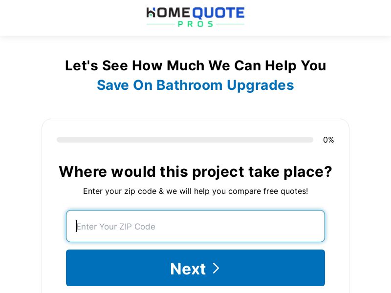 Home Quote Pros - Bathroom - Revshare