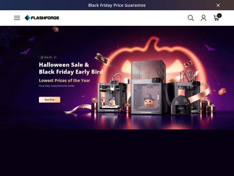Flashforge.com Ecommerce CPS - Multiple Geos