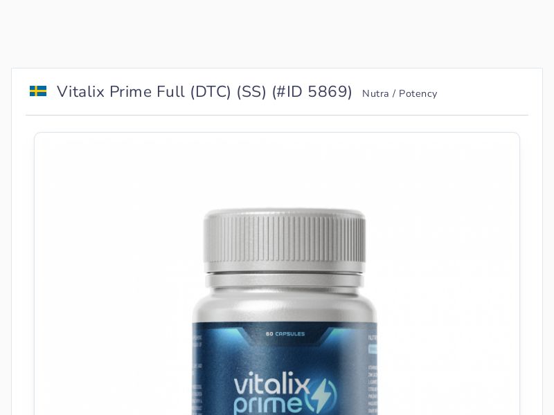 Vitalix Prime Full (DTC) (SS)