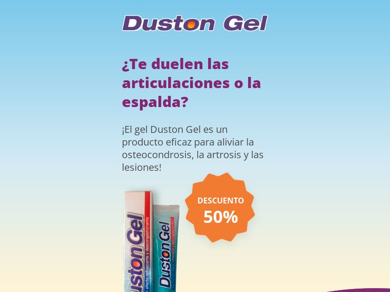 Duston Gel CO - ARTHRITIS PRODUCT