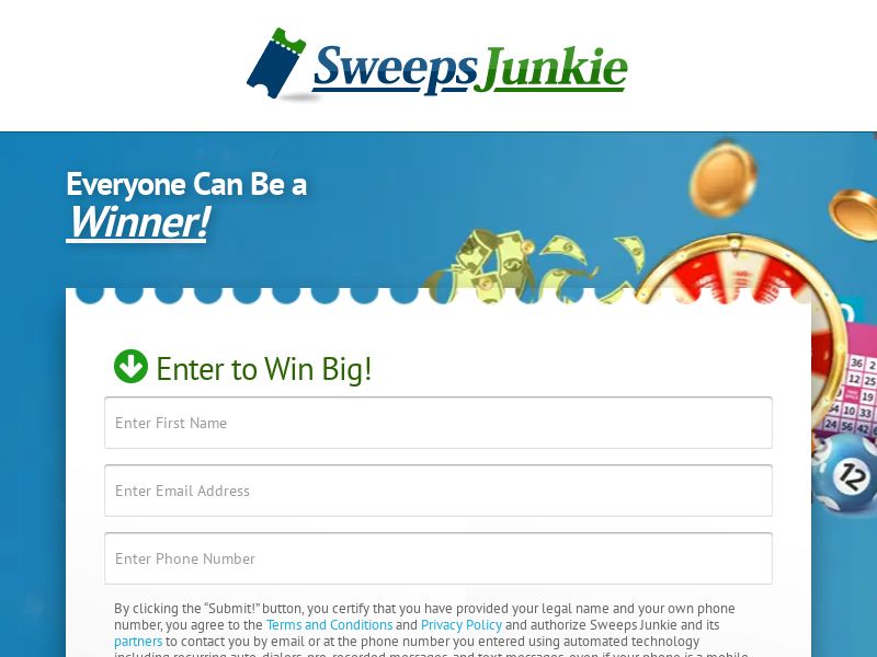 Sweeps Junkie - CPL - US