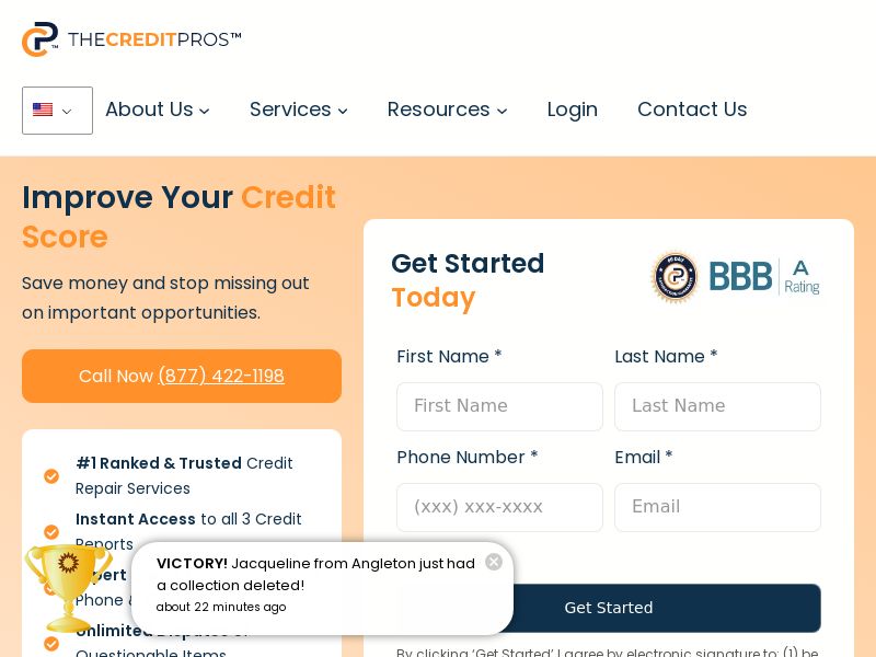 Credit Pros 15 Day Free Trial - CPS | US