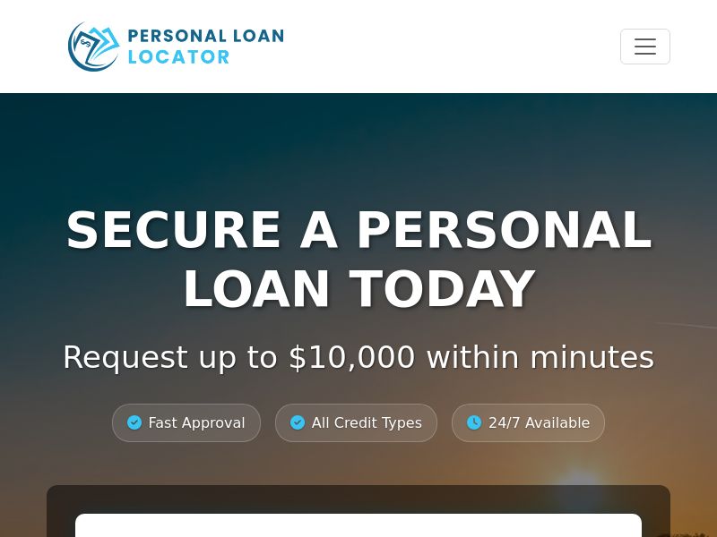 Apply Personal Loan Locator - US