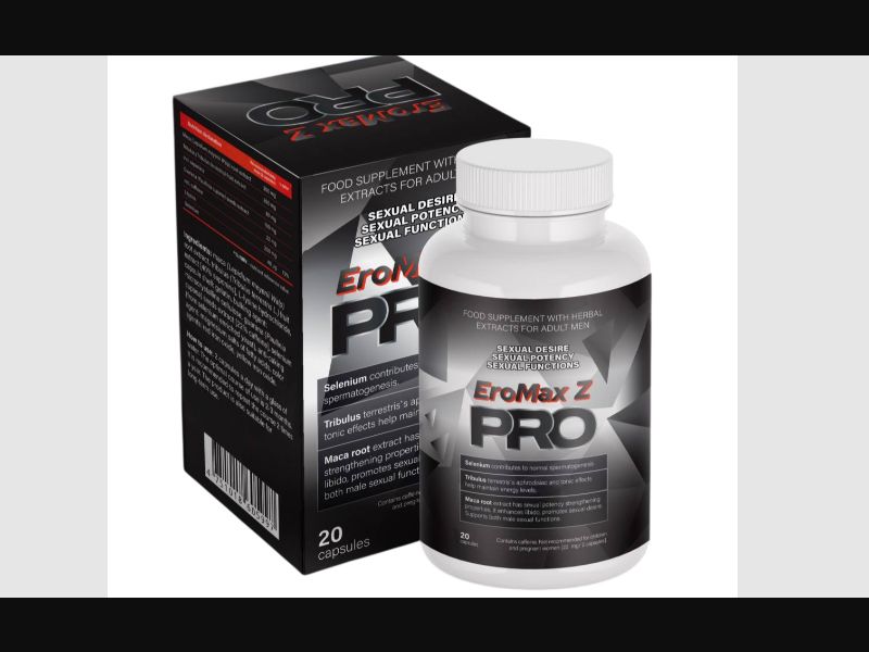 EroMaxZ PRO - capsules for potency