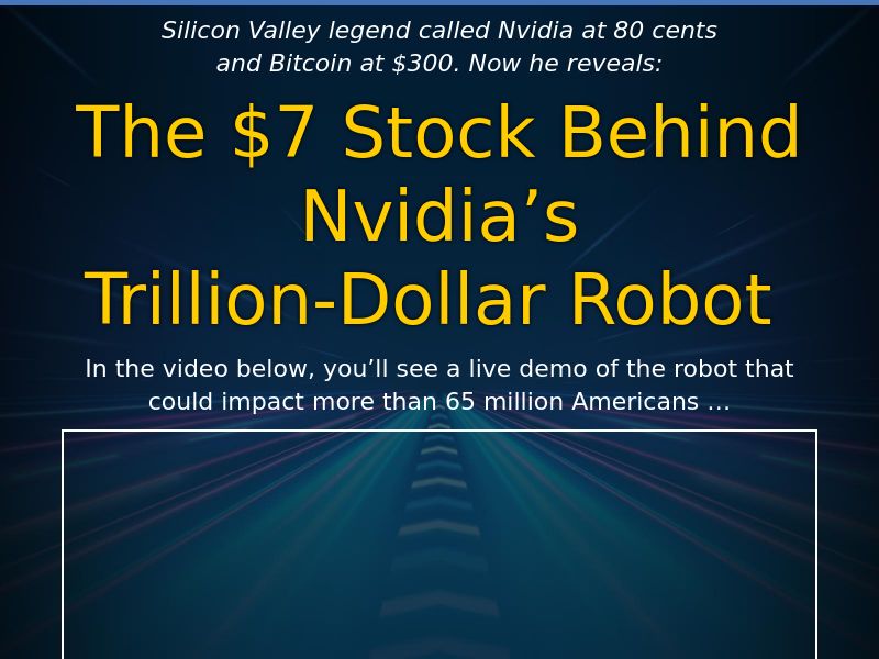 DDD - Trillion Dollar Robot VSL - CPA | US