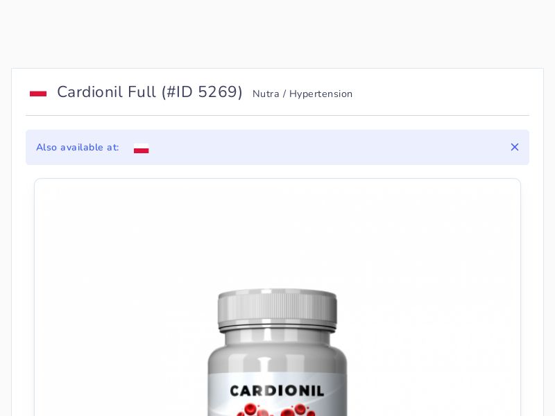 Cardionil Full