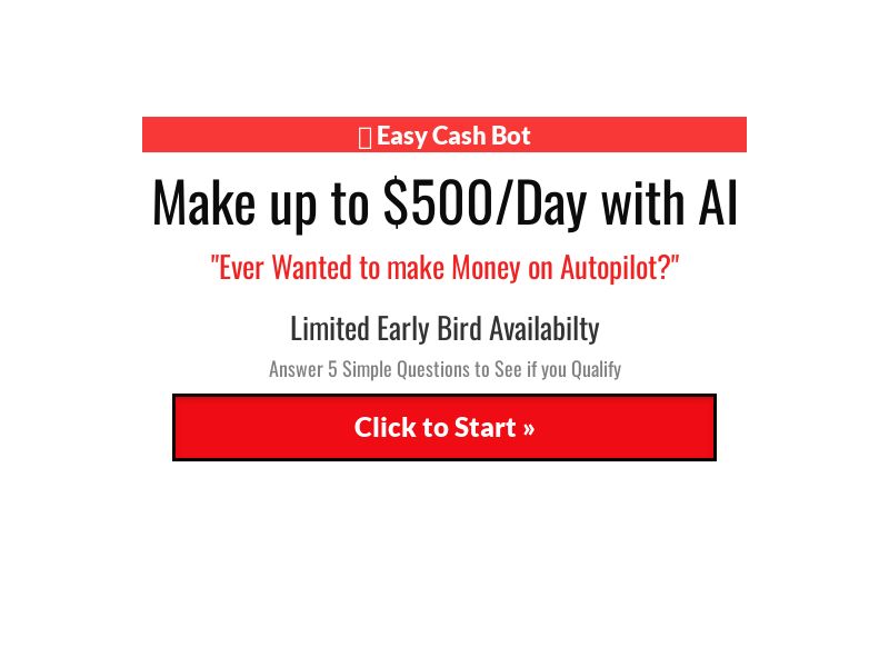 Easy Cash Bot - CPL - US