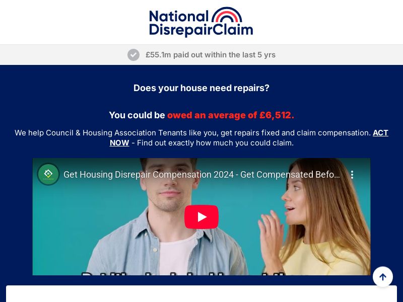 National Disrepair Claim - HDR [UK]