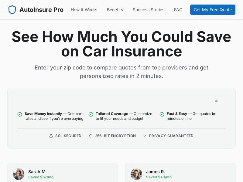 Low Rate Car Insurance_Proof Needed
