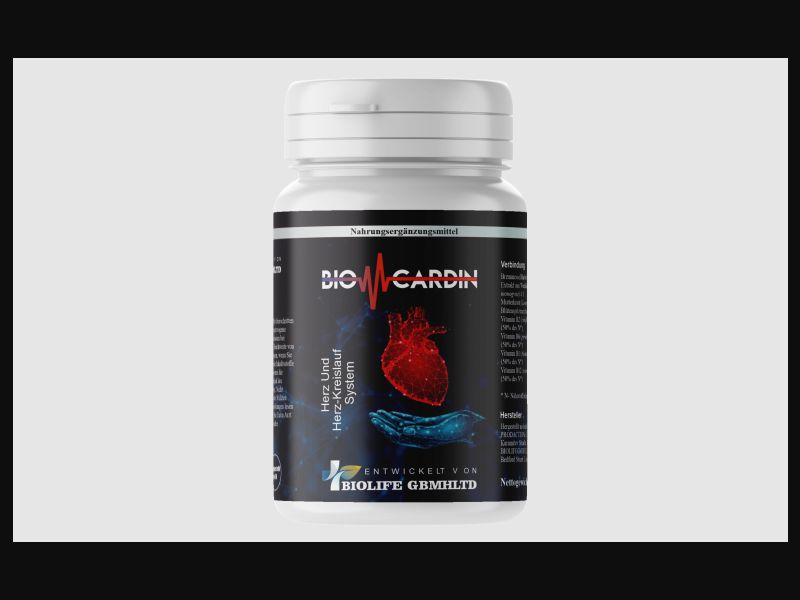 BioCardin - capsules for hypertension