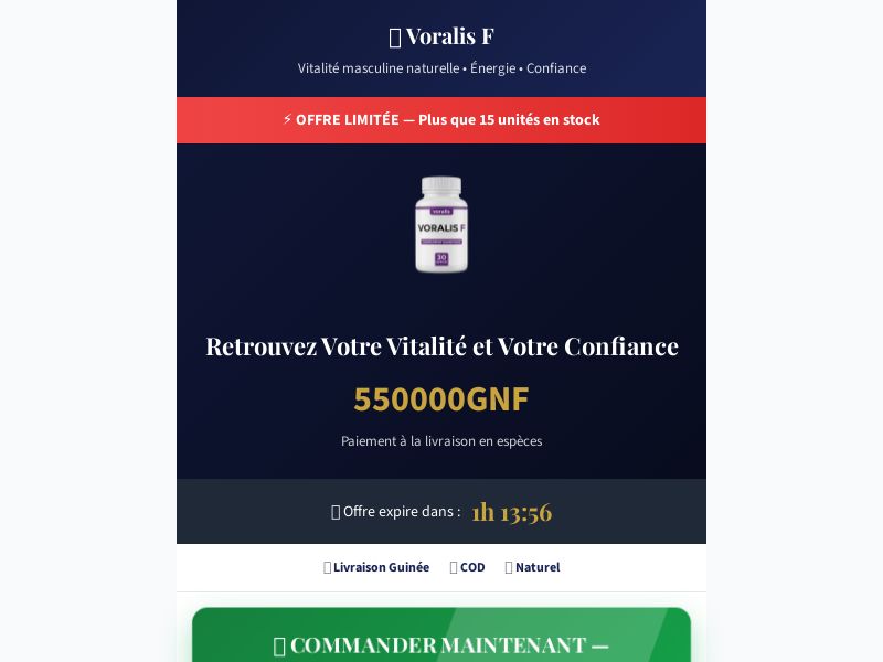 VORALIS CONFORT GN - JOINTS