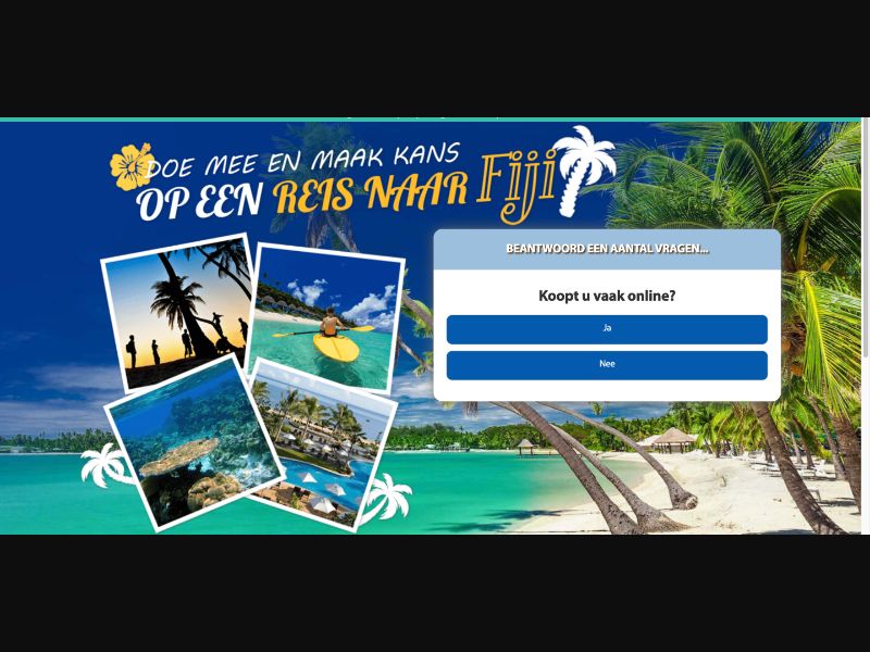 UK - Quiztionnaire - Trip Fiji - (CPL)
