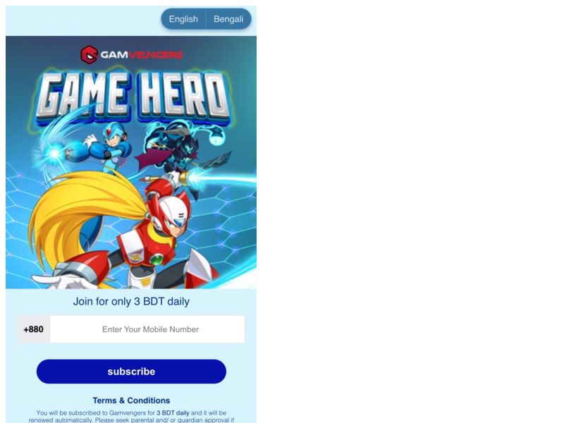 Game Hero Grameenphone