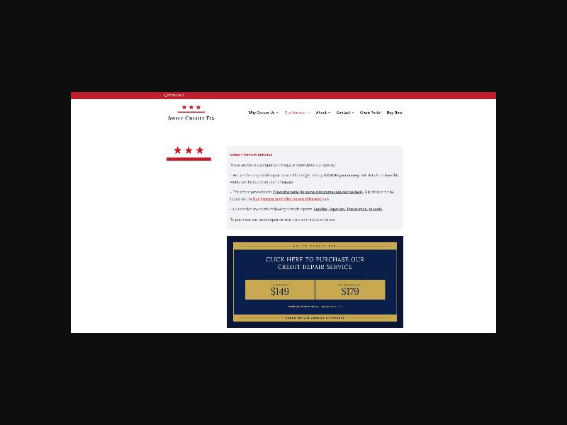 Swift Credit Fix - Credit Repair Done by Attorneys - CPS (US)