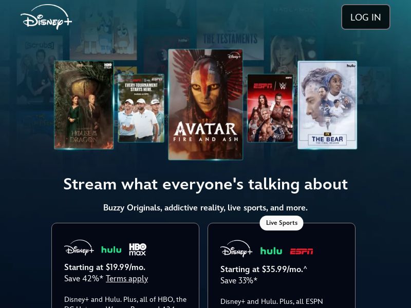 Disney+ - CPA - mWeb/PC /Android- Content (Pre-approval required)