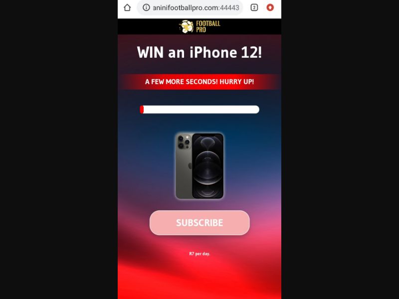 [MOB] Win New iPhone /ZA [MTN] - 2 Click