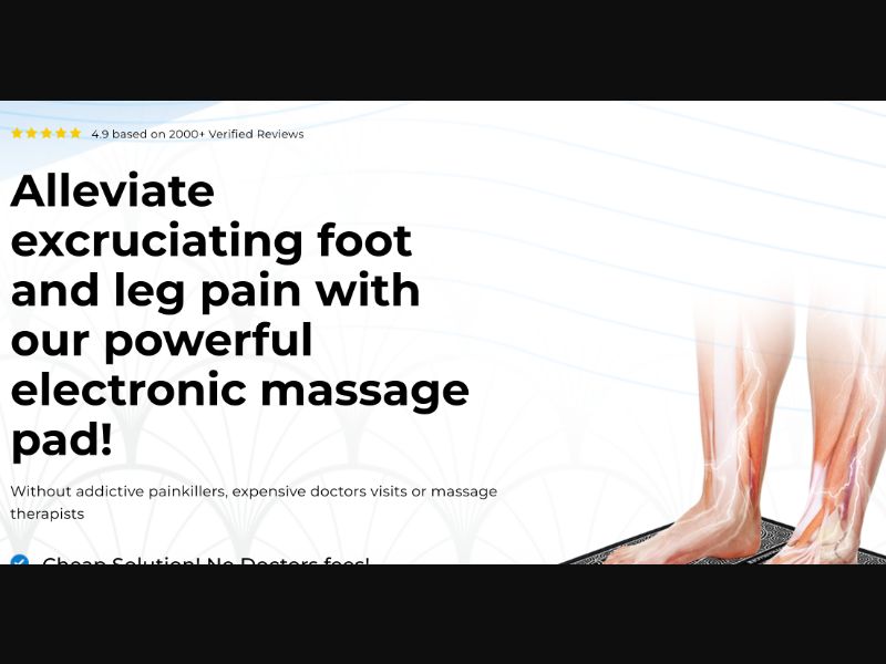 [WEB+MOB] Ryoku EMS Foot Massage - CTC $49,95 /US CPS