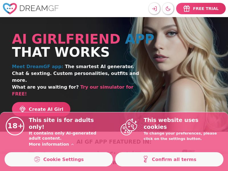 Dreamgf.ai - Lifetime Revshare