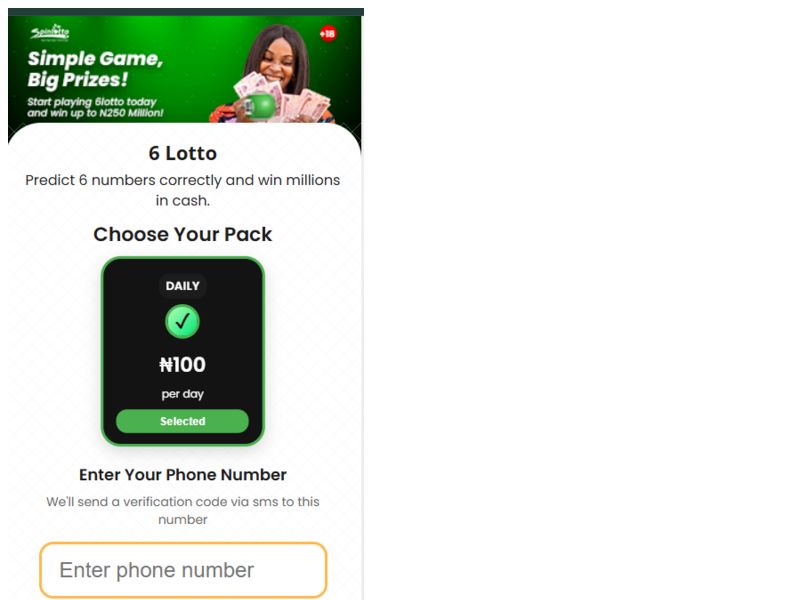 Awoof 6Lotto MTN