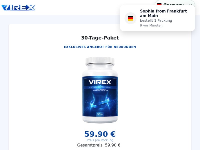 Virexon Plus V4 - DTC [Multi-GEO] (Social,Banner,Native,Push,SEO,Search) - CPA {No BrandBidding}