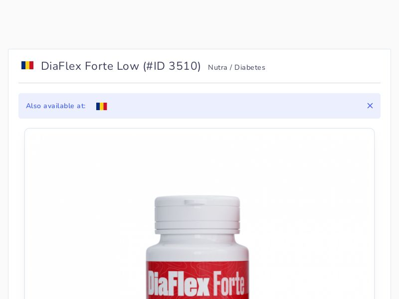 DiaFlex Forte Low