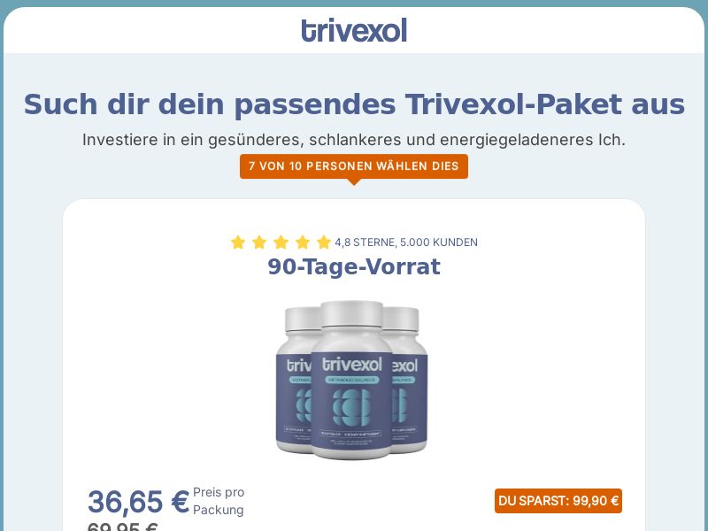 (Exclusive)SS - Trivexol - Diet - DE/AT/CH/FR/BE/SE/DK/FI